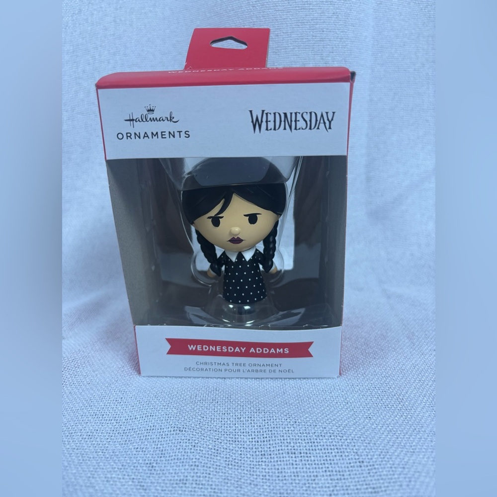 Hallmark‎ Wednesday Addams Jenna Ortega Christmas Ornament 2025 Collectible NIB